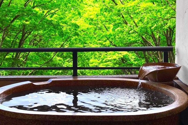 箱根旅館でフリーフロー